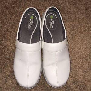 White Dansko shoes